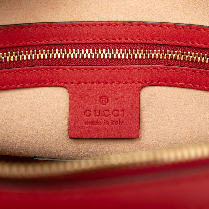 Gucci Medium GG Supreme brodé Sac cartable