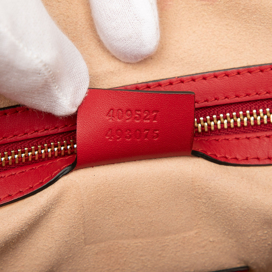 Gucci Medium GG Supreme brodé Sac cartable