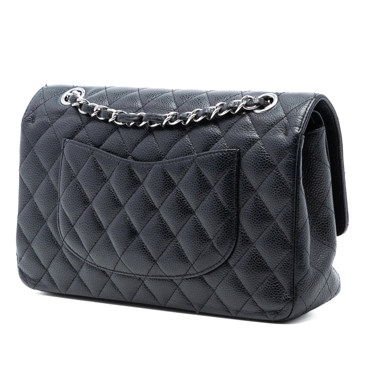 Chanel Medium Classic Caviar Double rabat