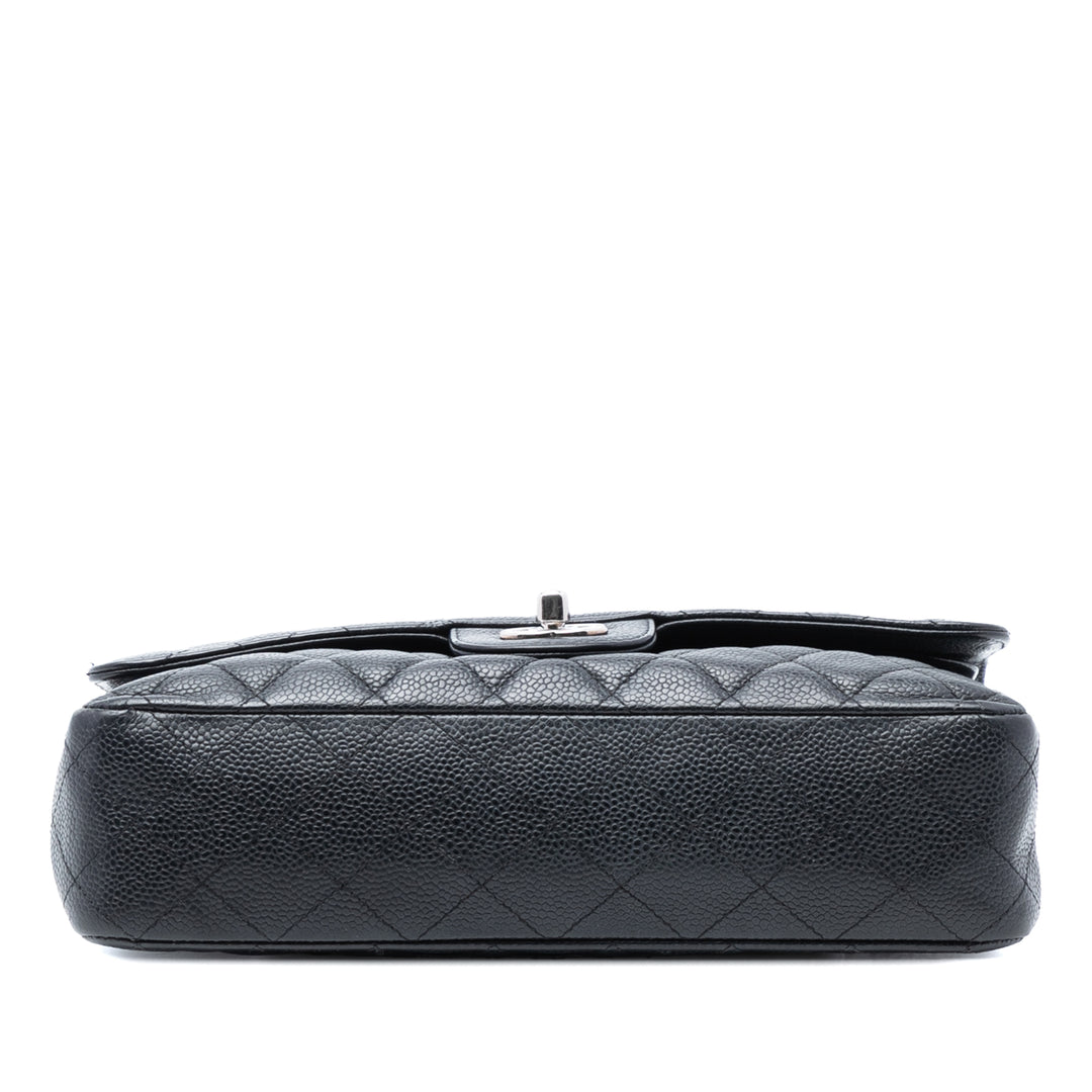 Chanel Medium Classic Caviar Double rabat