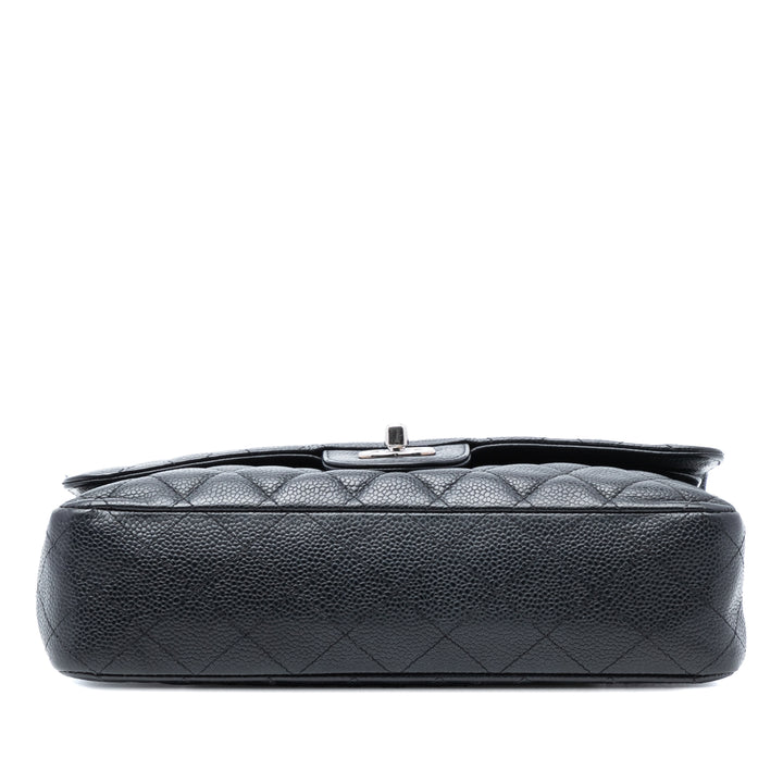Chanel Medium Classic Caviar Double rabat