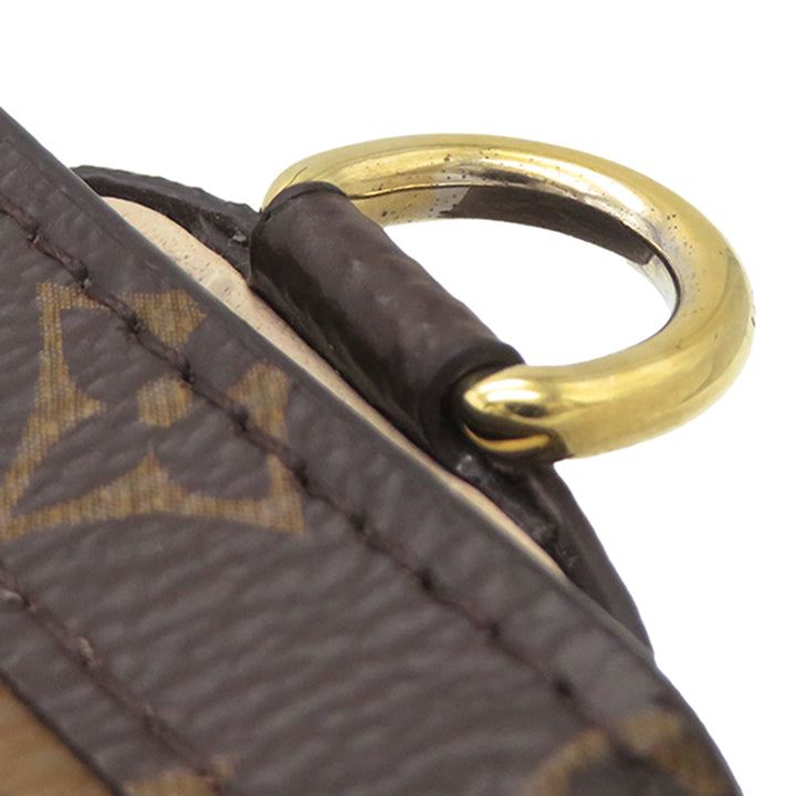 Pochette Trunk Verticale Monogram Reverse Marron