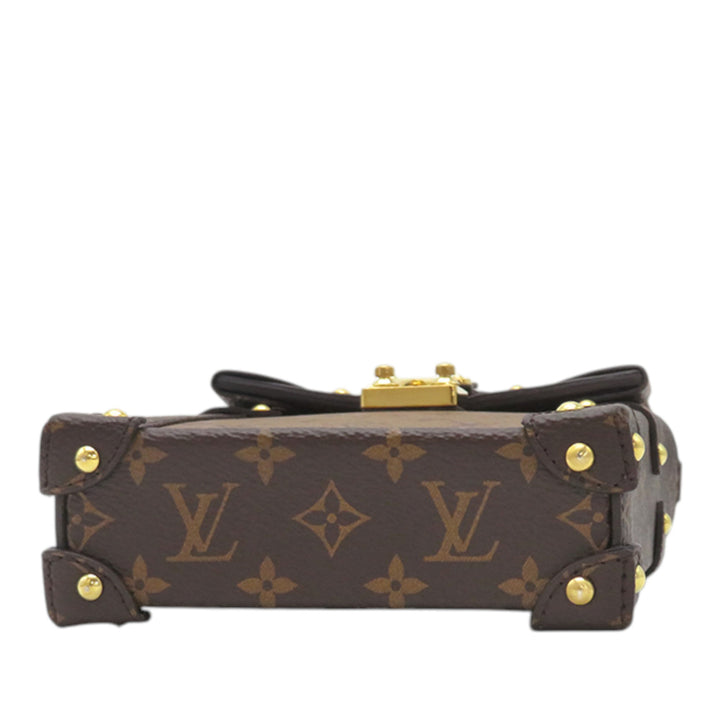 Pochette Trunk Verticale Monogram Reverse Marron