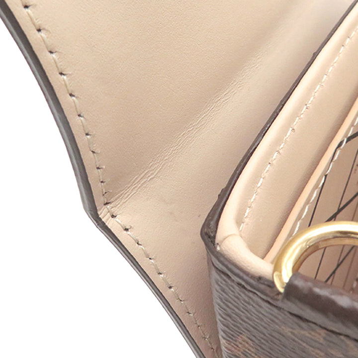 Pochette Trunk Verticale Monogram Reverse Marron