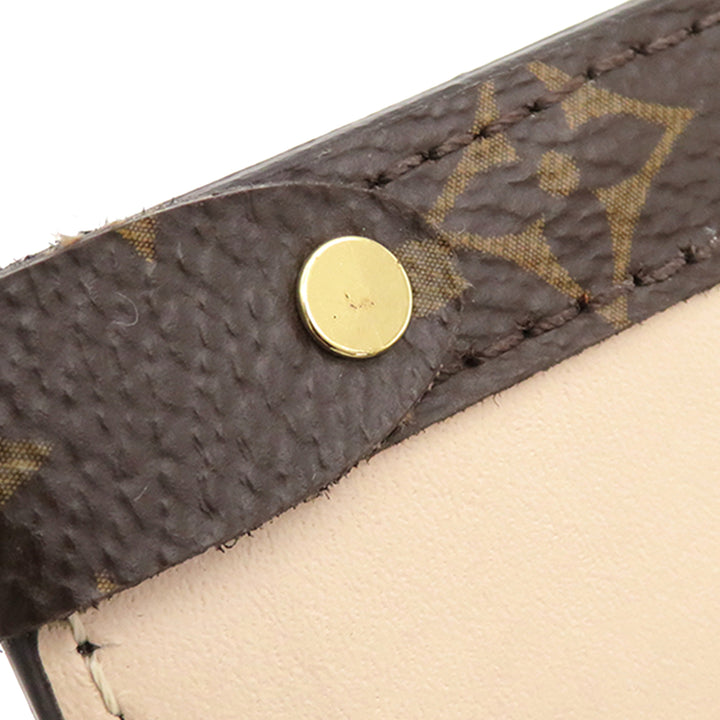 Pochette Trunk Verticale Monogram Reverse Marron