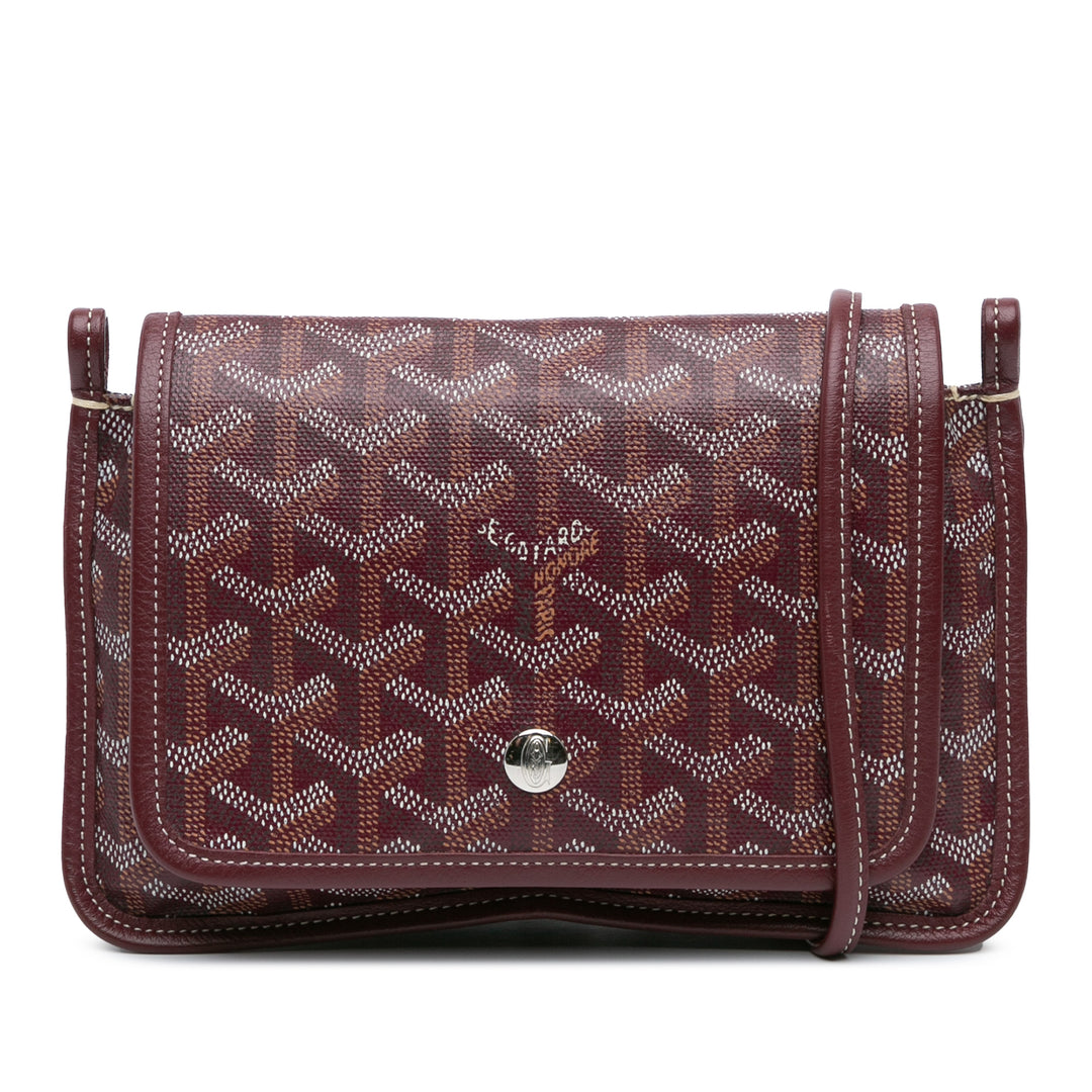 Goyardine Plumet Pocket Wallet Purple - Gaby Paris