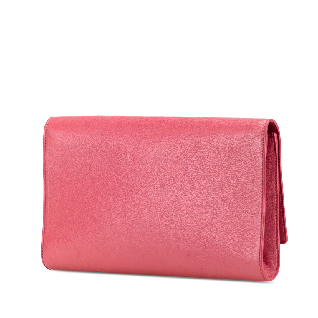 Saint Laurent Large Cuir Belle de Jour Pochette