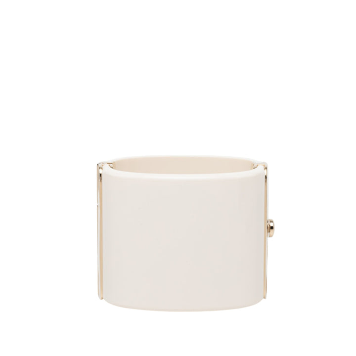 CC Resin Cuff Bracelet Doré