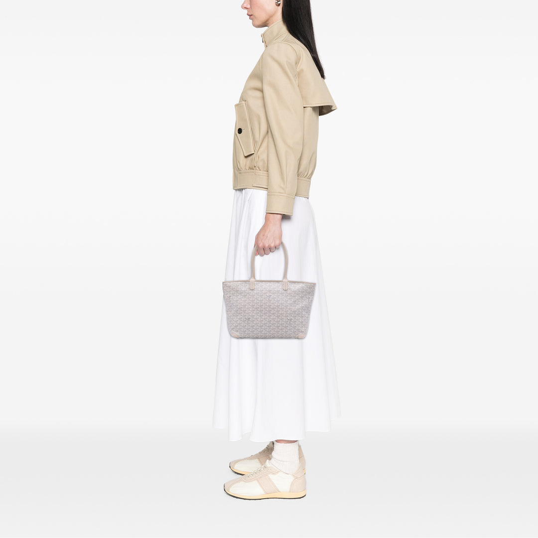 Goyard Cabas Artois Goyardine PM Blanc – vue 12 – GABY PARIS