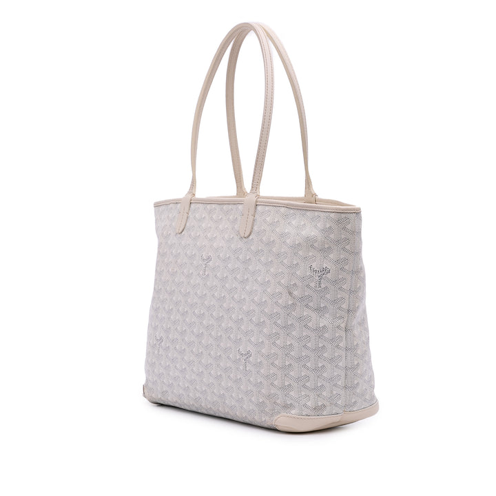 Goyard Cabas Artois Goyardine PM Blanc – vue 2 – GABY PARIS