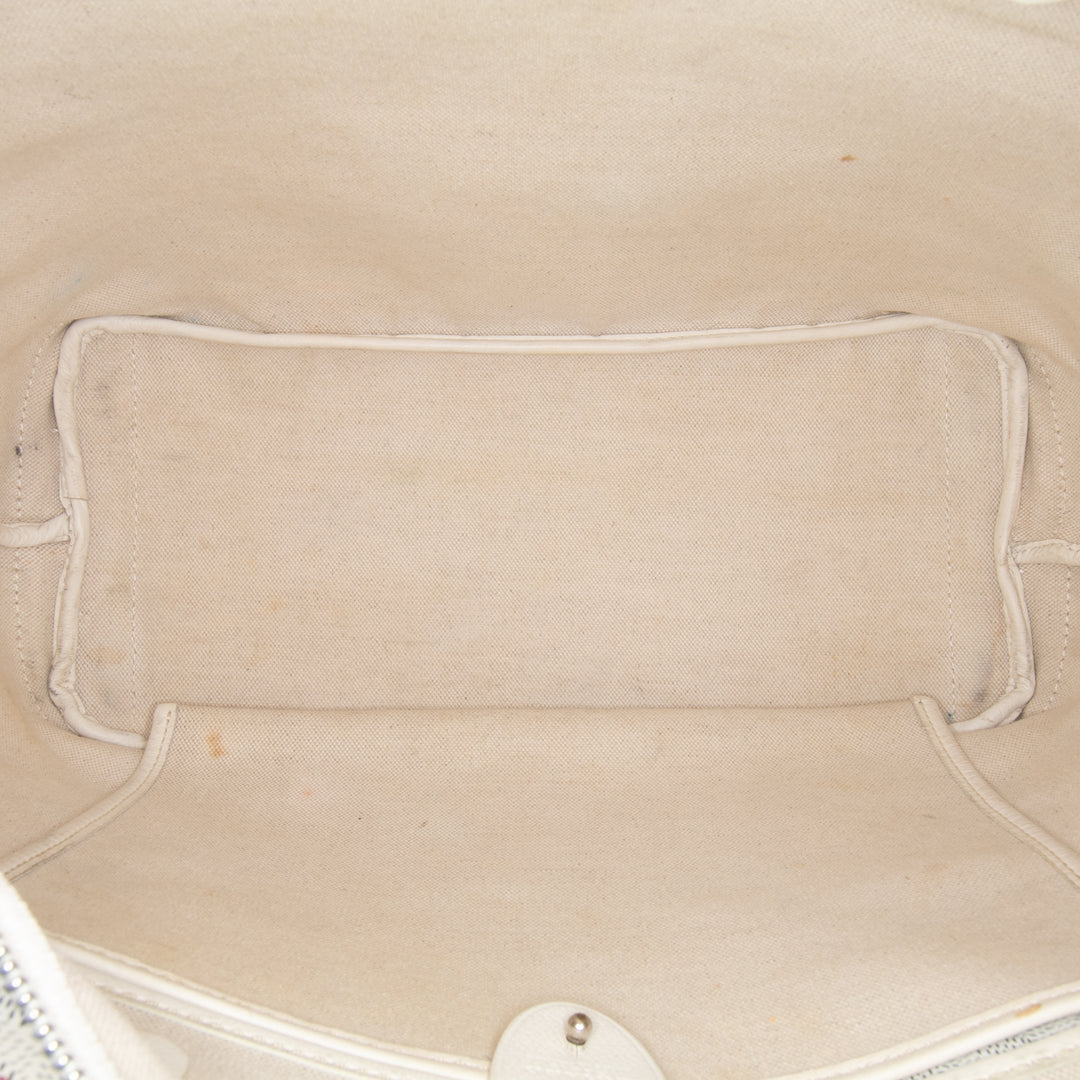 Goyard Cabas Artois Goyardine PM Blanc – vue 4 – GABY PARIS