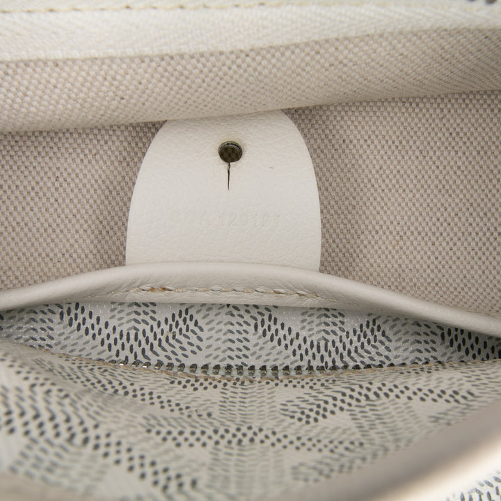 Goyard Cabas Artois Goyardine PM Blanc – vue 6 – GABY PARIS