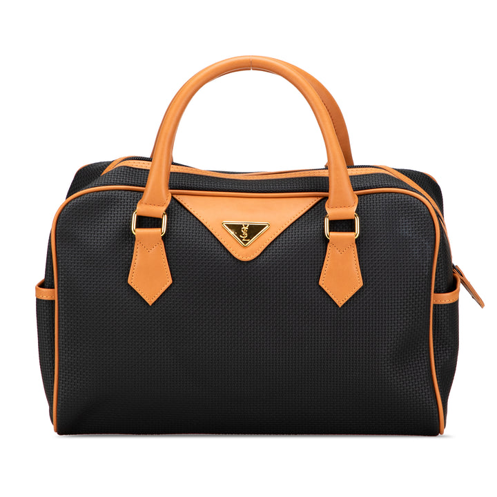 PVC Boston Bag Black - Gaby Paris