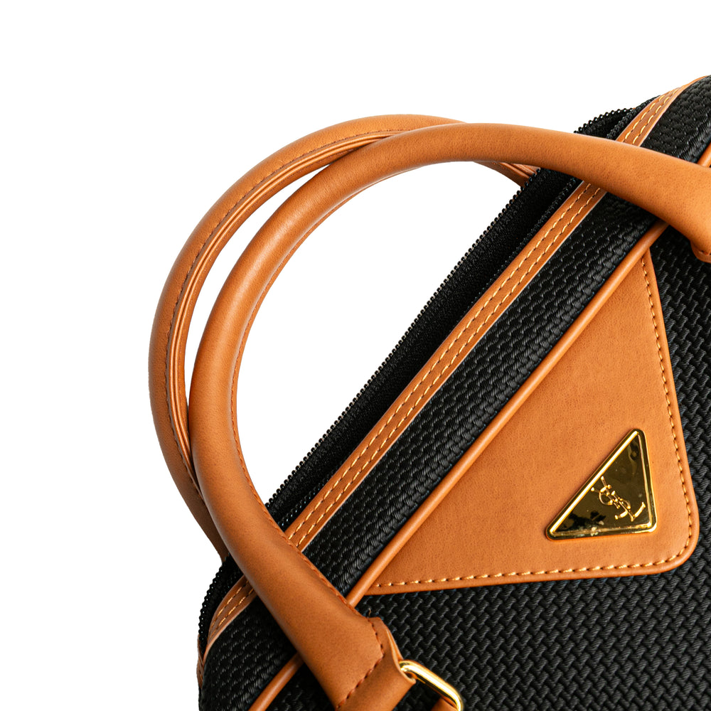 PVC Boston Bag Black - Gaby Paris