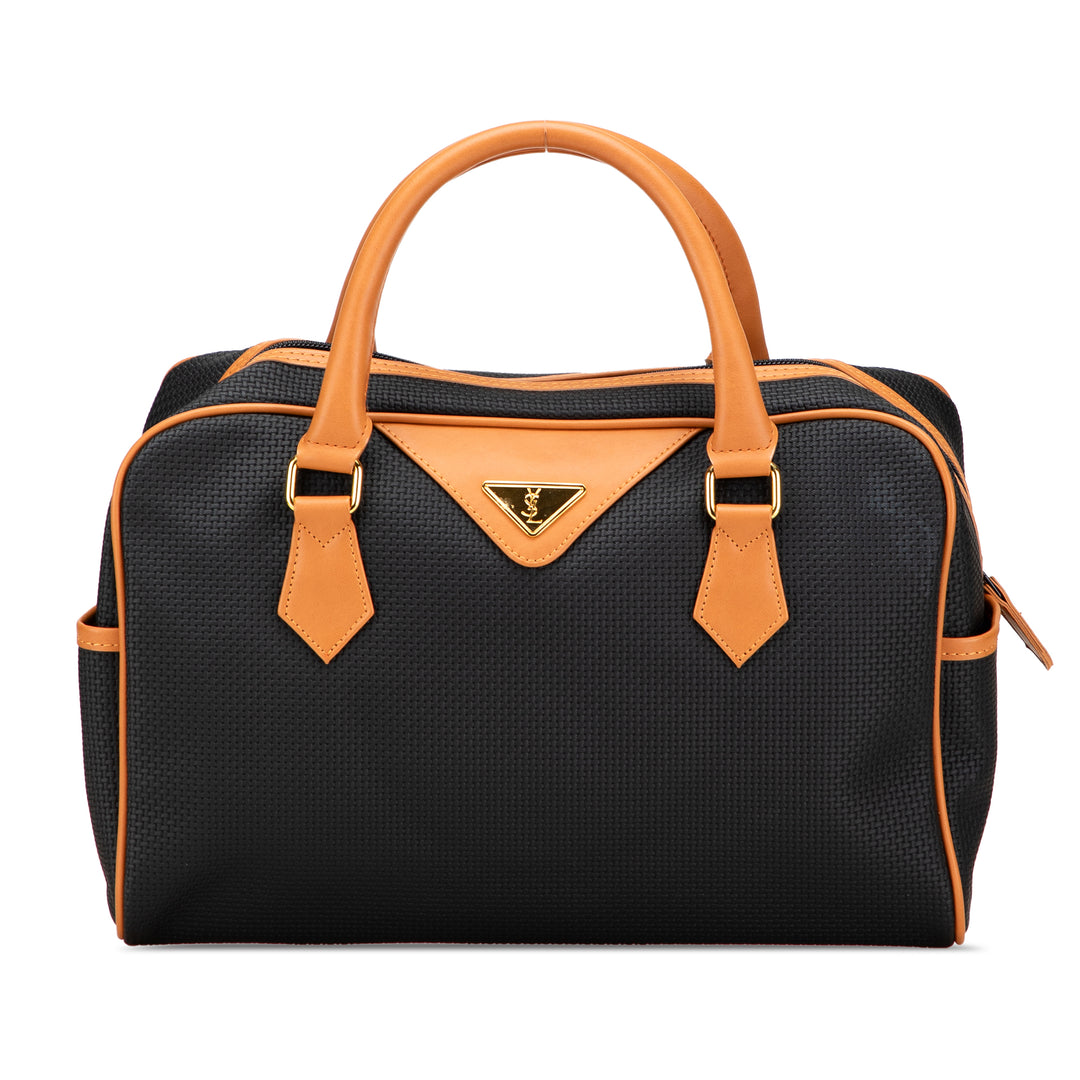 PVC Boston Bag Black - Gaby Paris