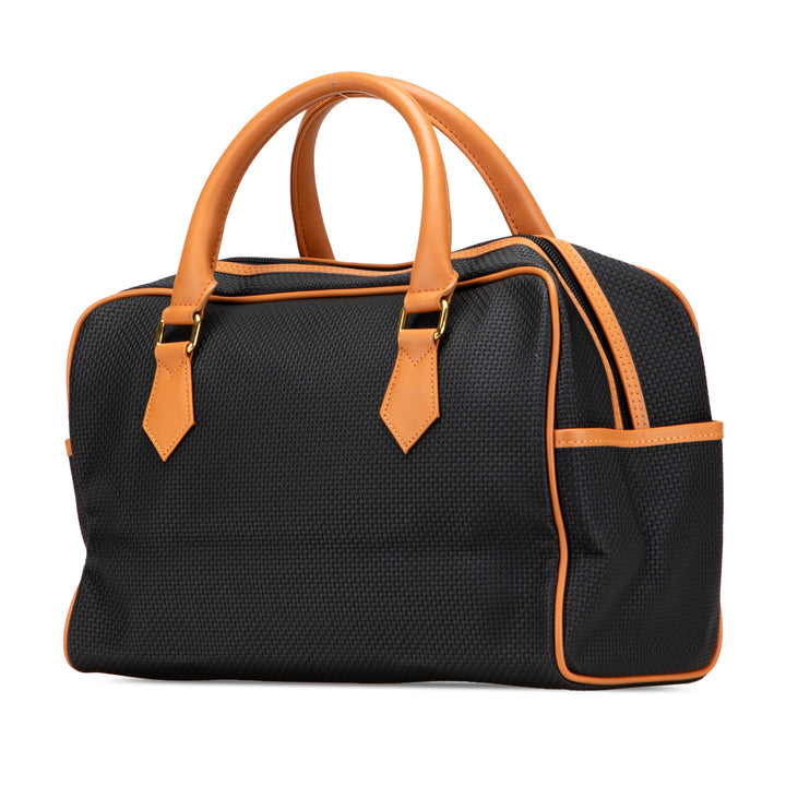 PVC Boston Bag Black - Gaby Paris
