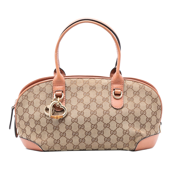 Gucci GG Toile Heart Bit Sac