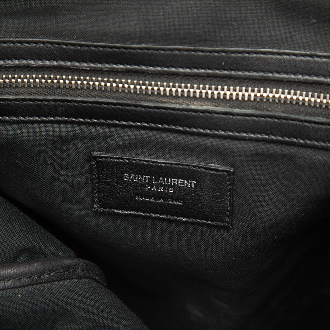 Saint Laurent Cuir de veau Fringe Festival Sac à dos