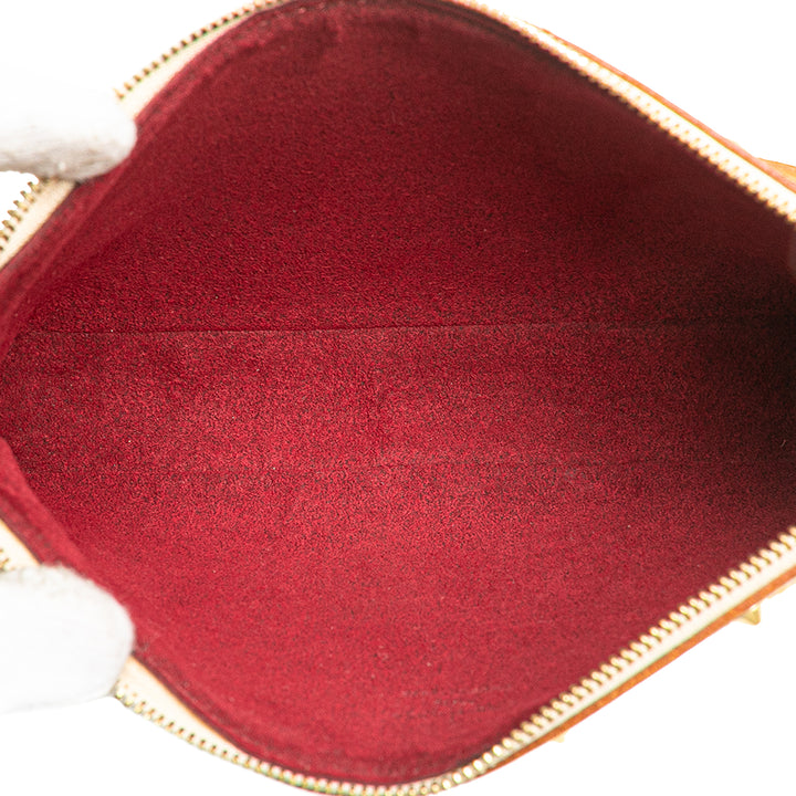 Monogram Multicolore Pochette Accessoires White - Gaby Paris