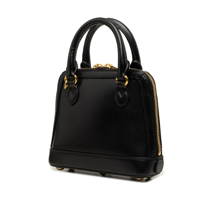Gucci Horsebit 1955 Sac Petit Cuir de veau Noir – vue 2 – GABY PARIS