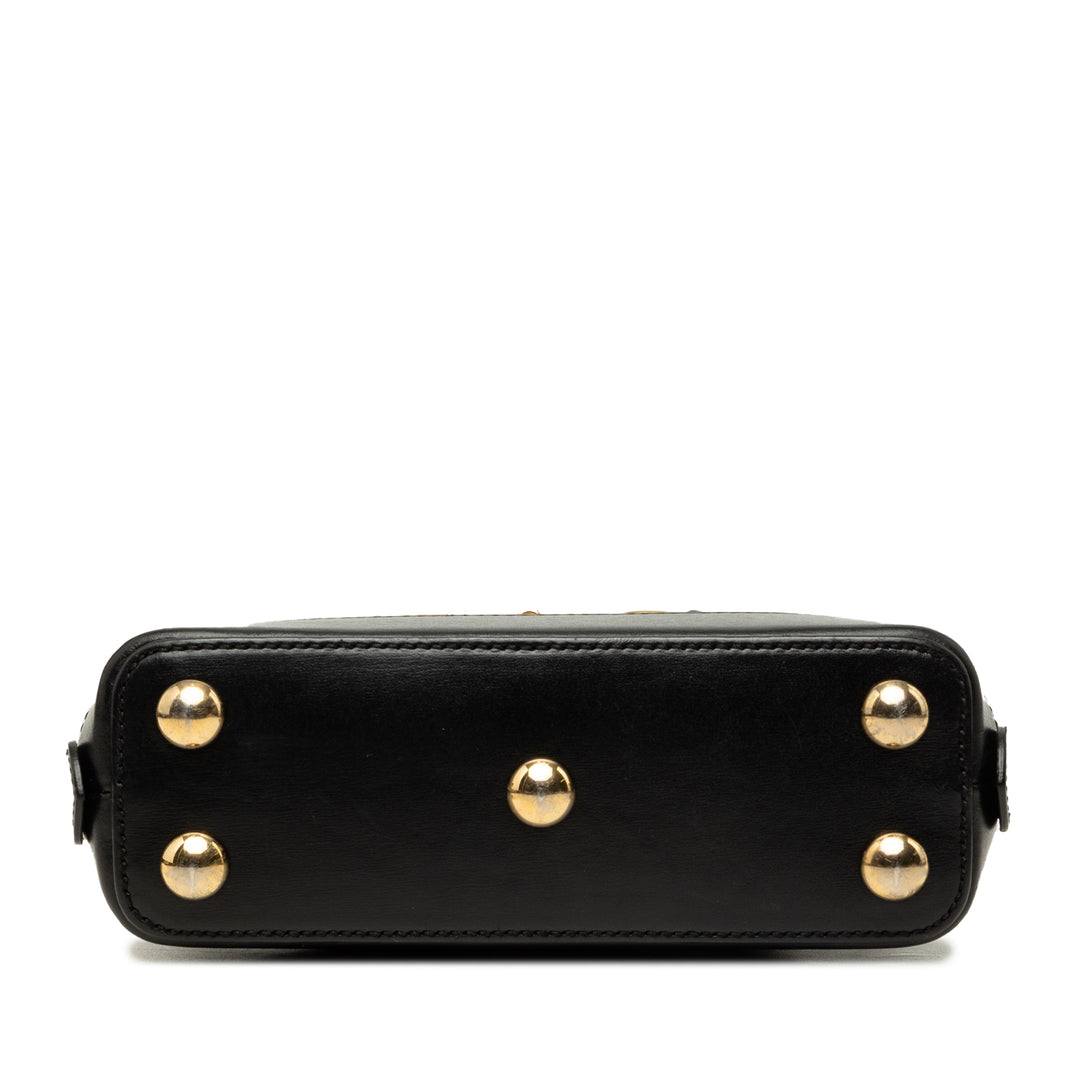 Gucci Horsebit 1955 Sac Petit Cuir de veau Noir – vue 3 – GABY PARIS