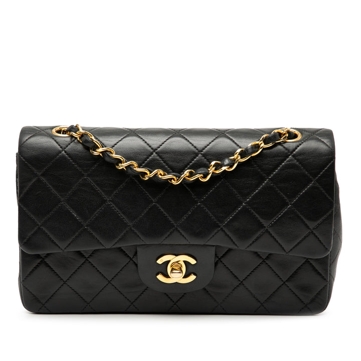 Chanel Small Classic Cuir d’agneau Double rabat – GABY PARIS Authentique
