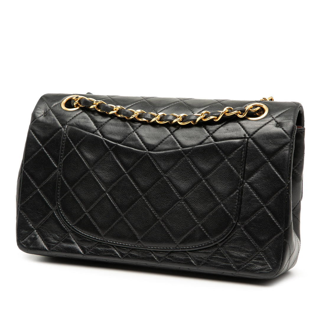 Chanel Small Classic Cuir d’agneau Double rabat – GABY PARIS Authentique