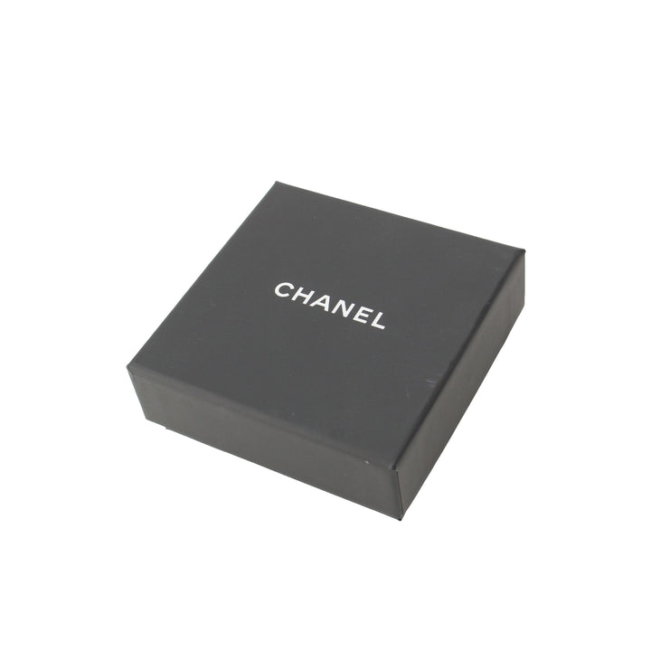 Chanel CC Brass Strass Star et Coin Chaîne Cuff Bracelet Doré