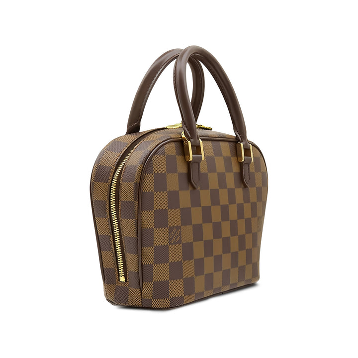 Louis Vuitton Sarria Mini Damier Ébène Marron – vue 2 – GABY PARIS