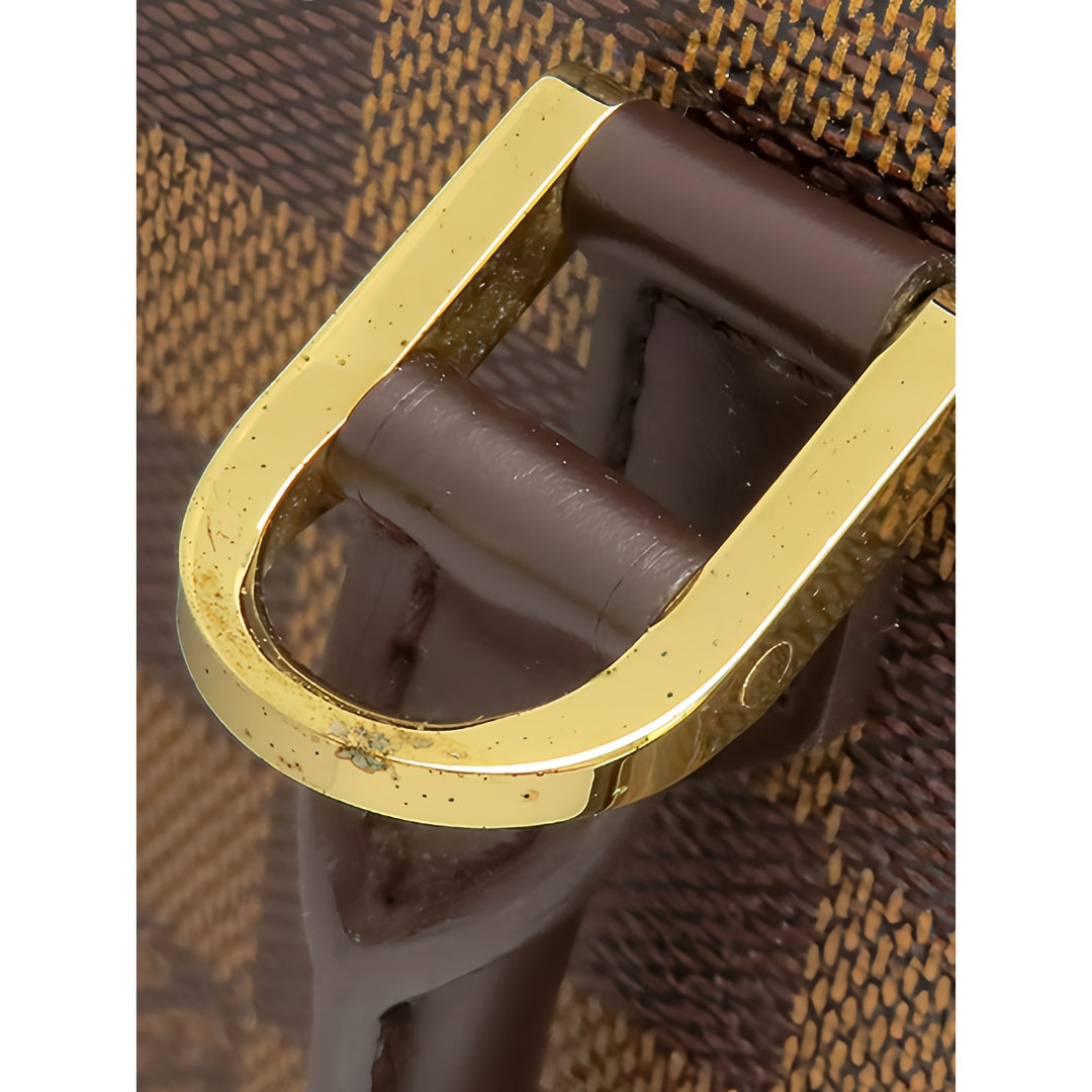 Louis Vuitton Sarria Mini Damier Ébène Marron – vue 6 – GABY PARIS