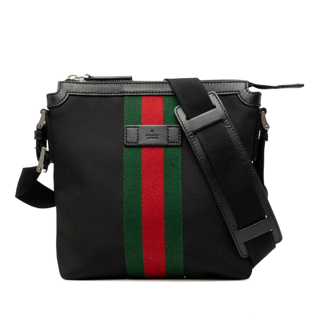 Techno Web Sac Messenger Noir
