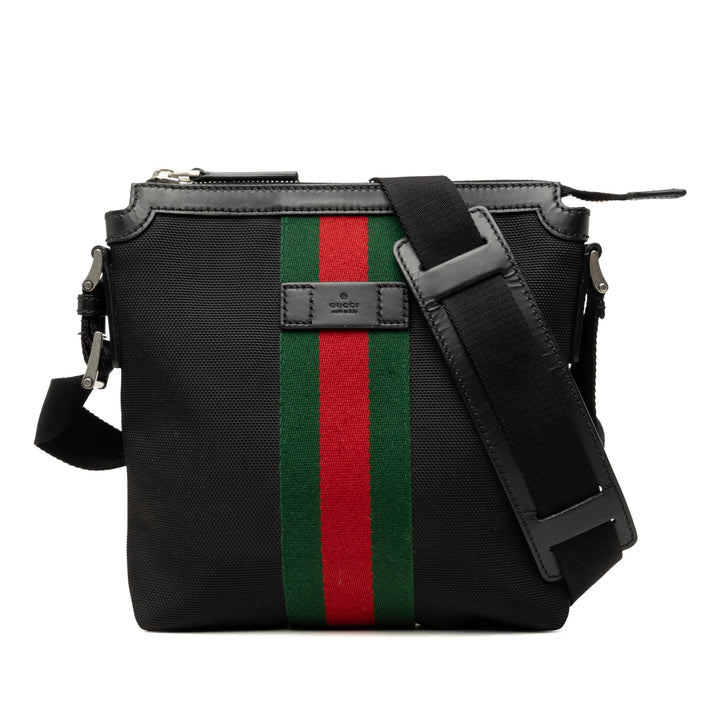 Techno Web Sac Messenger Noir