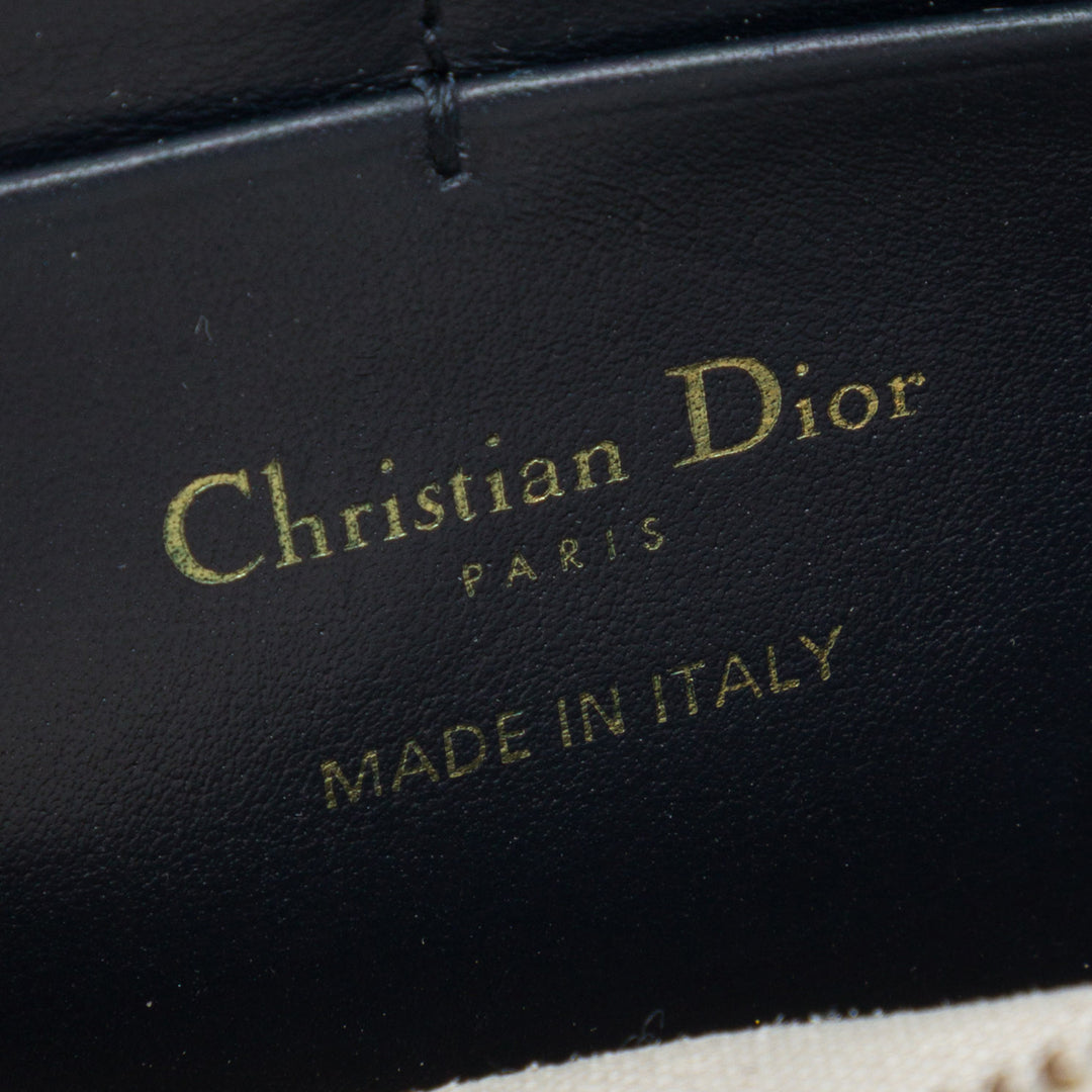 Dior Oblique Toile Saddle Pochette Wallet on Chain