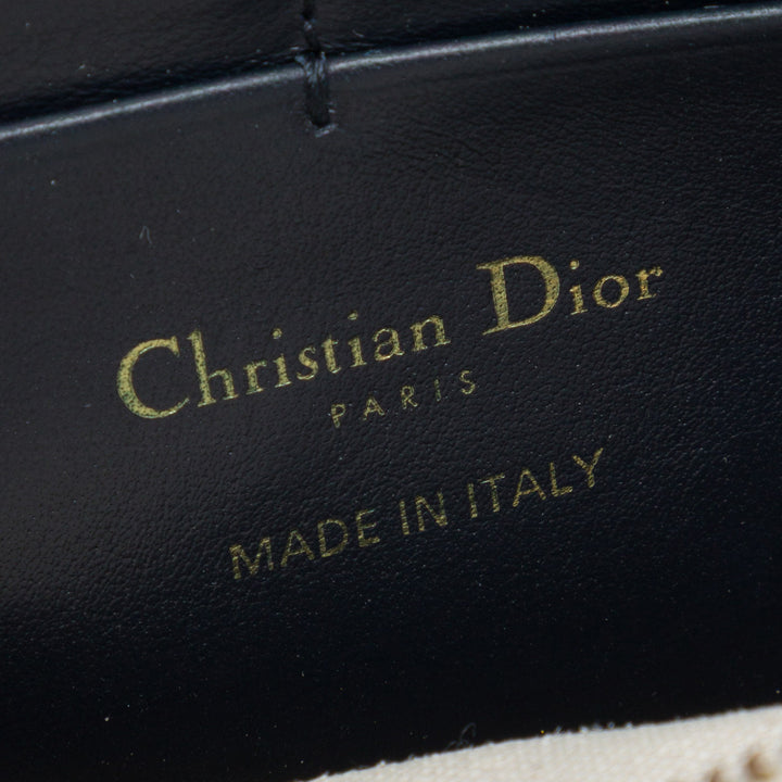 Dior Oblique Toile Saddle Pochette Wallet on Chain