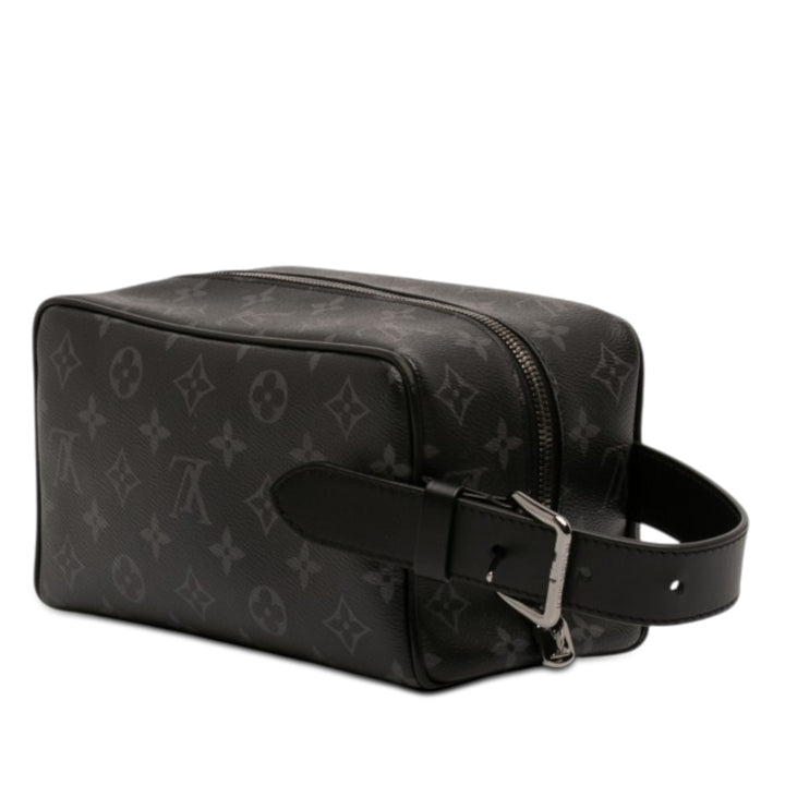 Louis Vuitton Monogram Eclipse Locker Dopp Kit Pochette