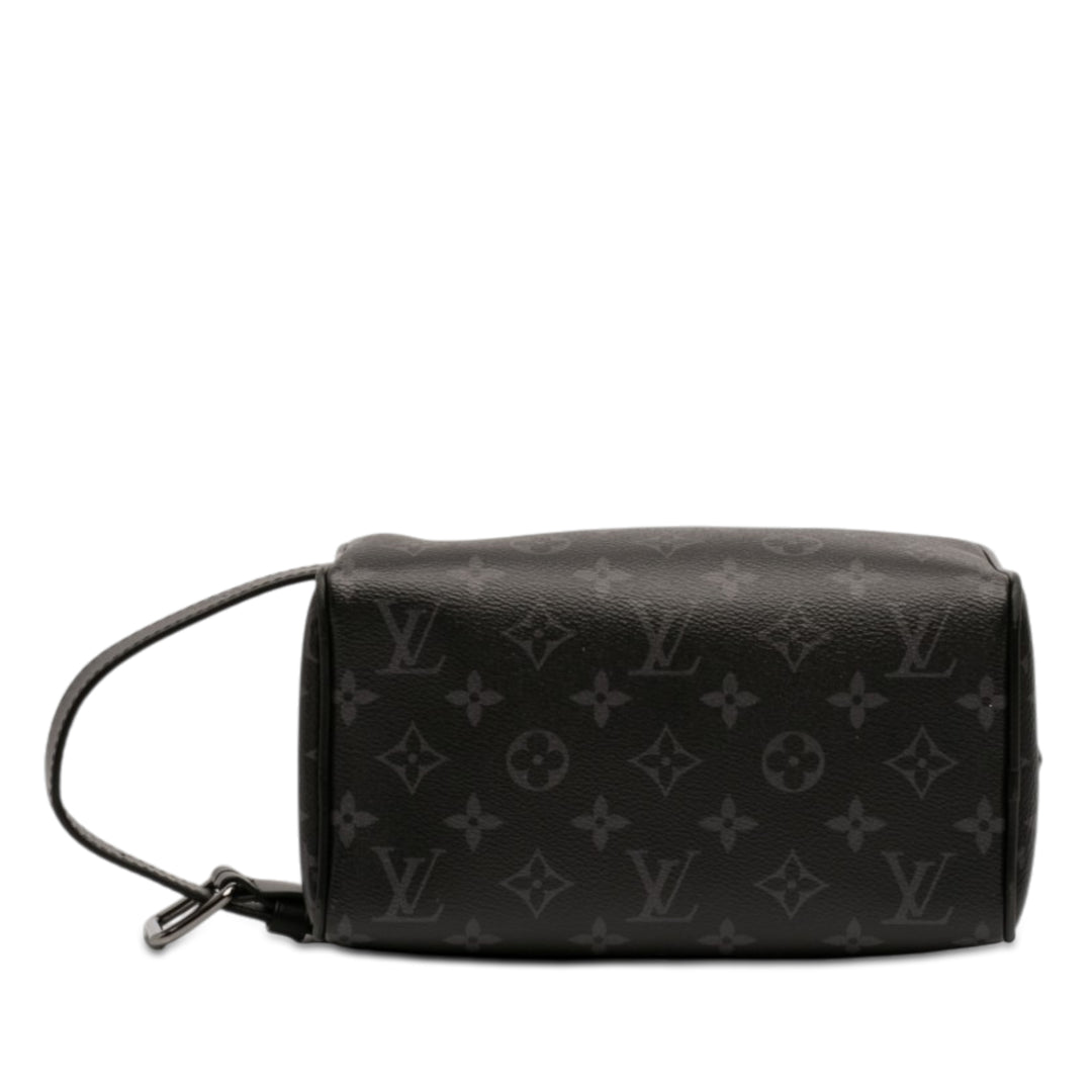 Louis Vuitton Monogram Eclipse Locker Dopp Kit Pochette
