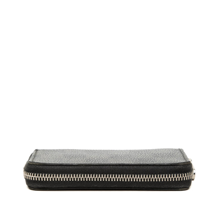 Louis Vuitton Zippy Porte-monnaie Damier Graphite Noir – vue 3 – GABY PARIS