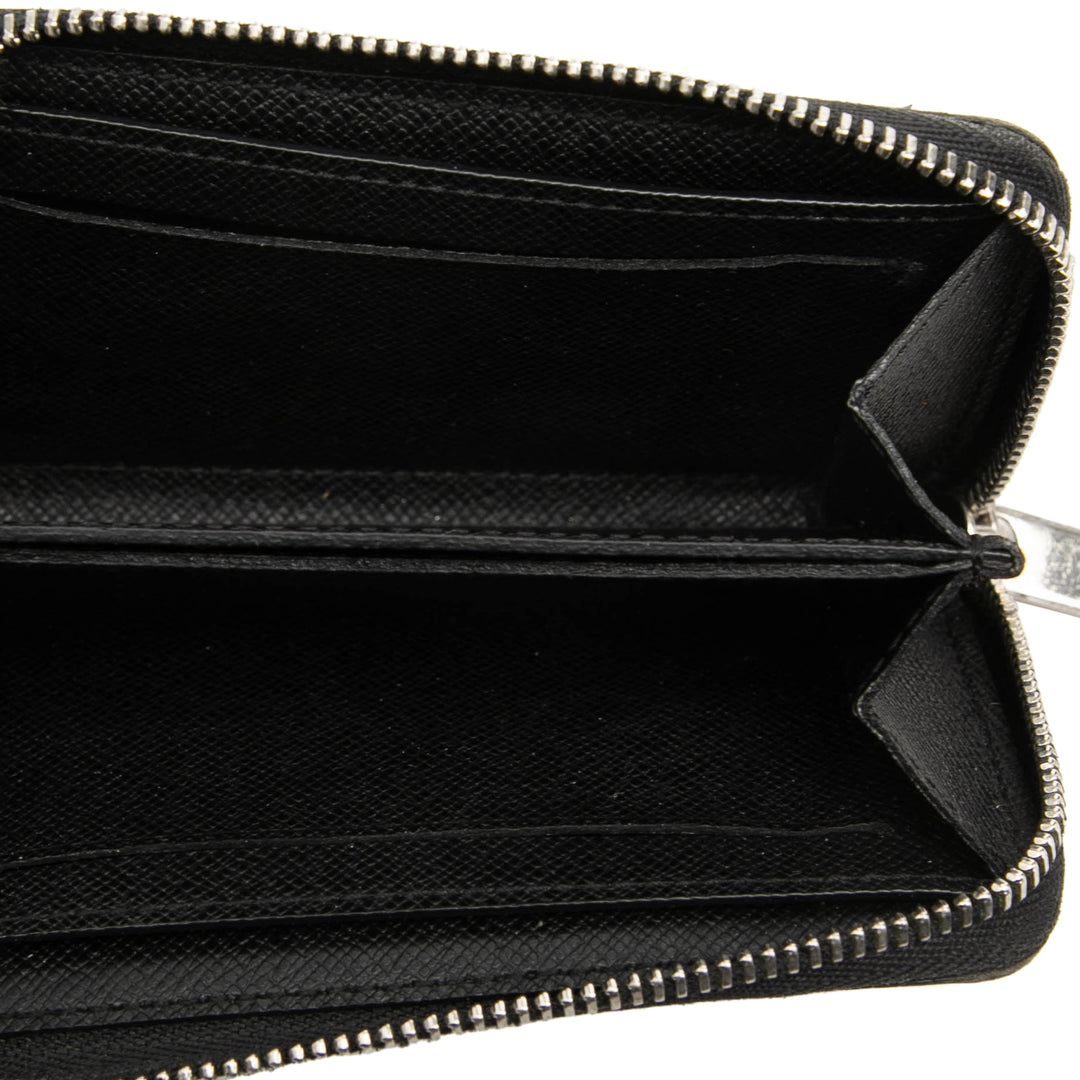 Louis Vuitton Zippy Porte-monnaie Damier Graphite Noir – vue 4 – GABY PARIS