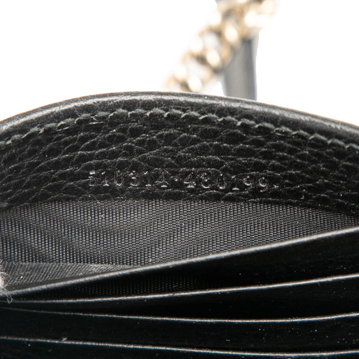 Gucci Dollar Cuir de veau Interlocking G Wallet on Chain