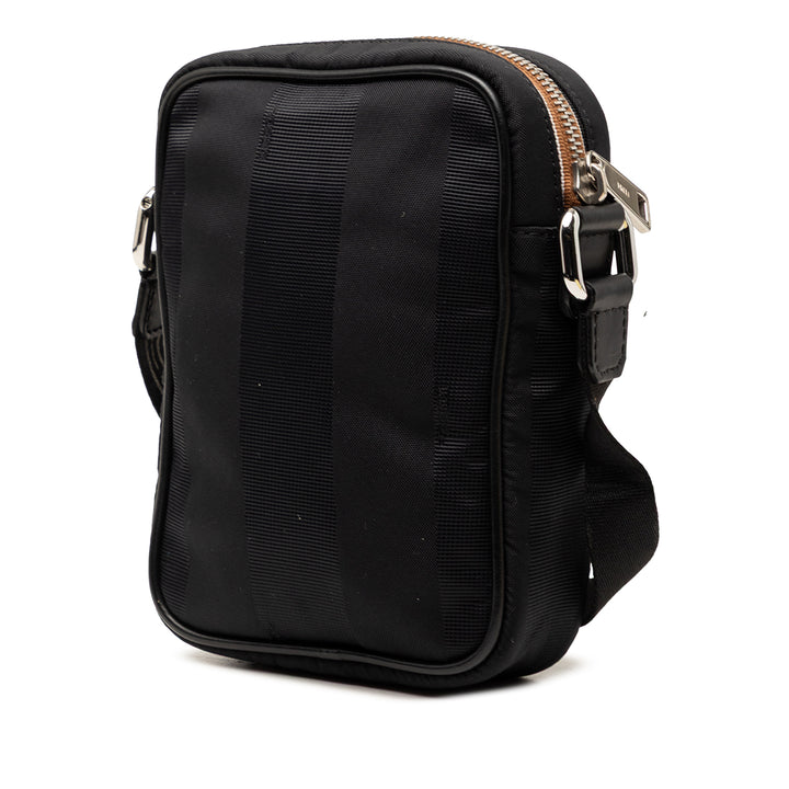 Fendi Small Pequin Nylon Roma Amor Messenger Sac