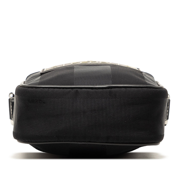 Fendi Small Pequin Nylon Roma Amor Messenger Sac