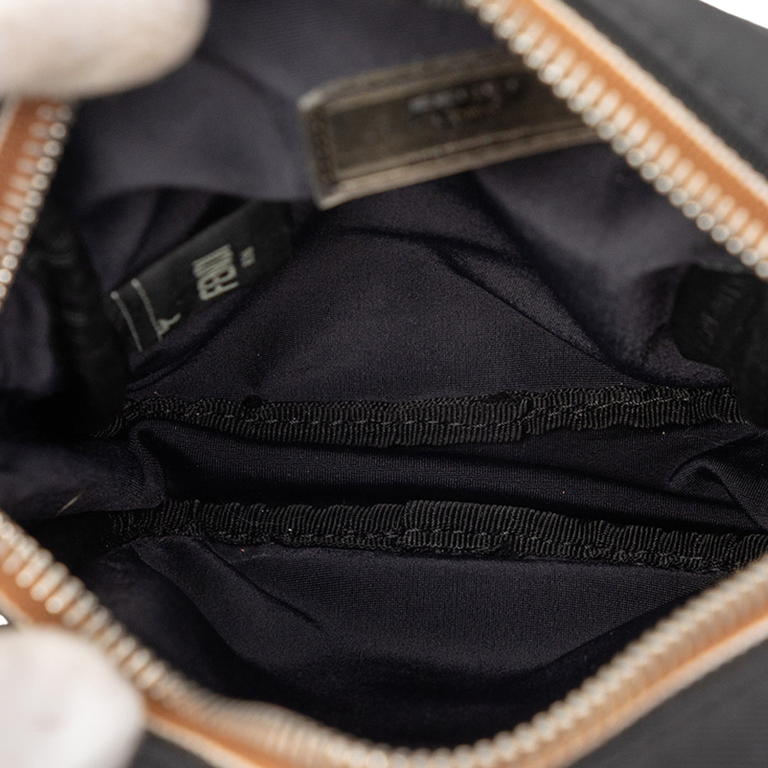 Fendi Small Pequin Nylon Roma Amor Messenger Sac