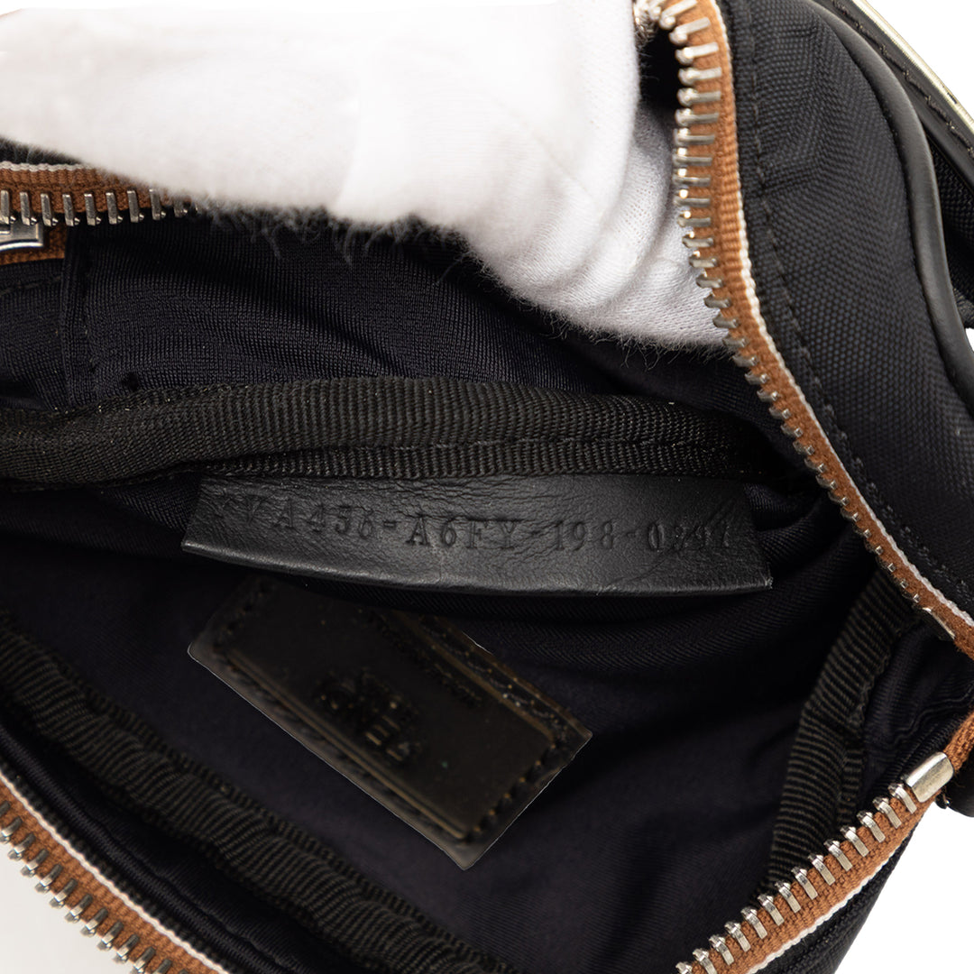Fendi Small Pequin Nylon Roma Amor Messenger Sac