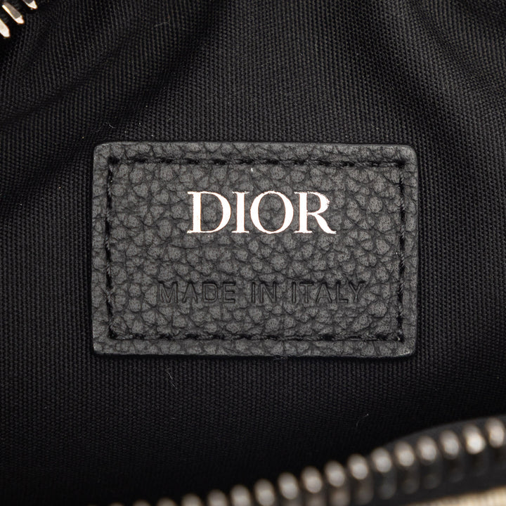 Dior Oblique Toile Saddle Triple Pochette