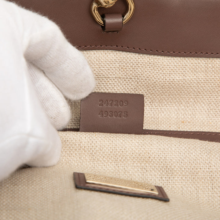 Gucci Medium Toile Craft Cabas