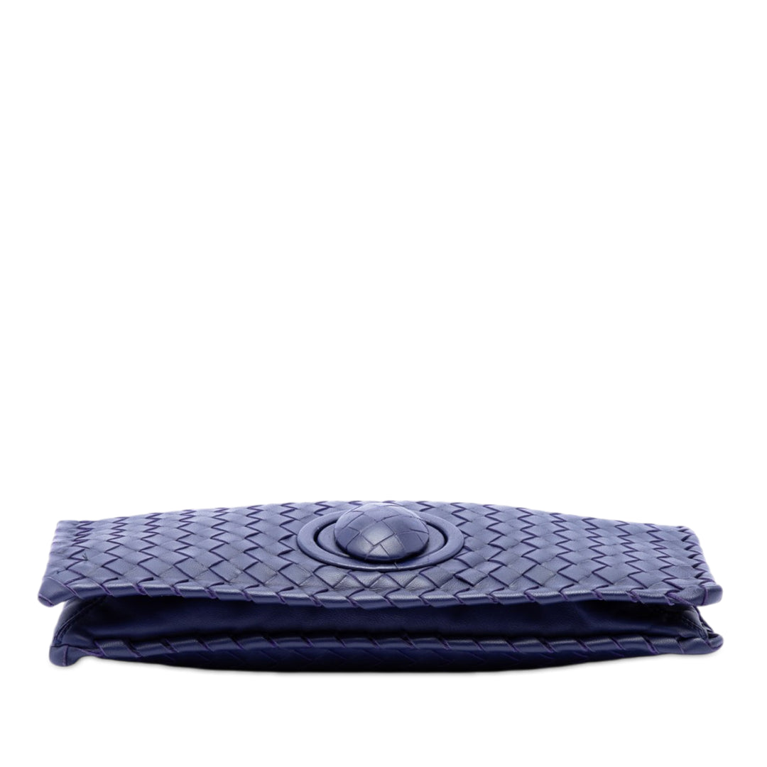 Bottega Veneta Nappa Intrecciato Turn Lock Pochette
