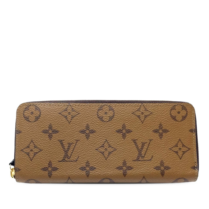 Louis Vuitton Monogram Reverse Clemence Portefeuille long
