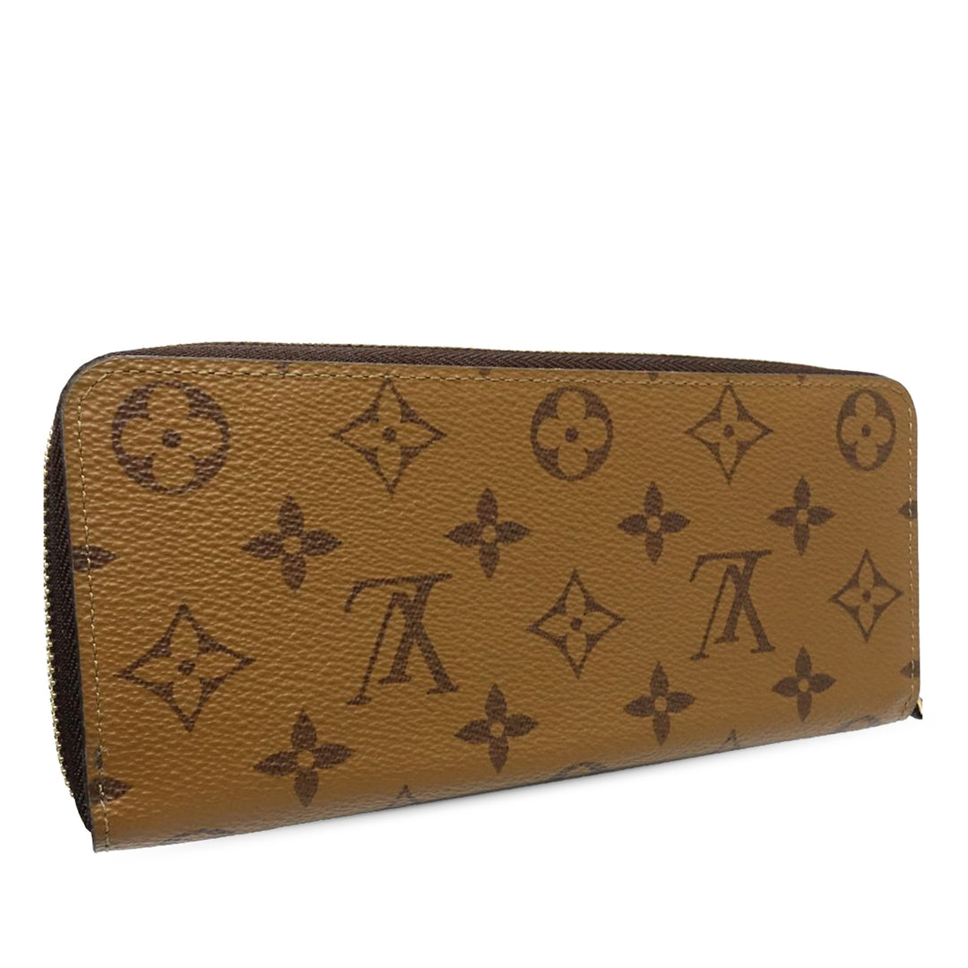 Louis Vuitton Monogram Reverse Clemence Portefeuille long