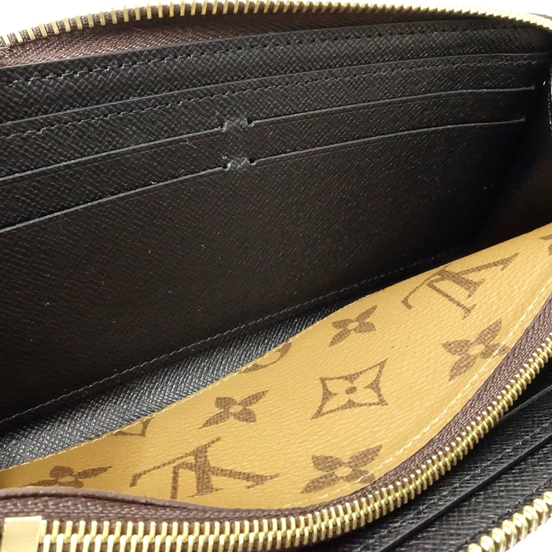 Louis Vuitton Monogram Reverse Clemence Portefeuille long