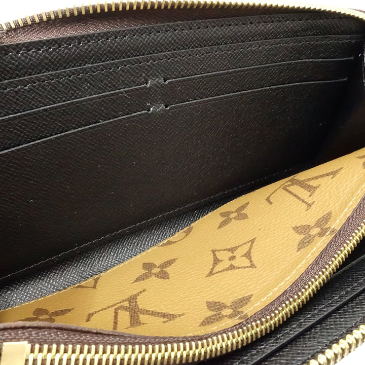 Louis Vuitton Monogram Reverse Clemence Portefeuille long